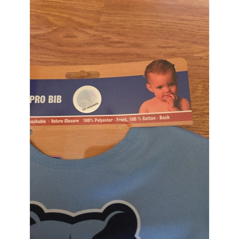 NBA Memphis Grizzlies Baby Bib All Pro NWT Basketball Washable